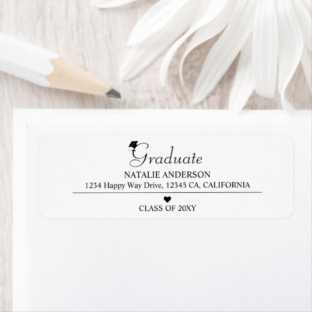 Rücksendeadresse für Schwarz-Weiß-Abschluss (Insitu)