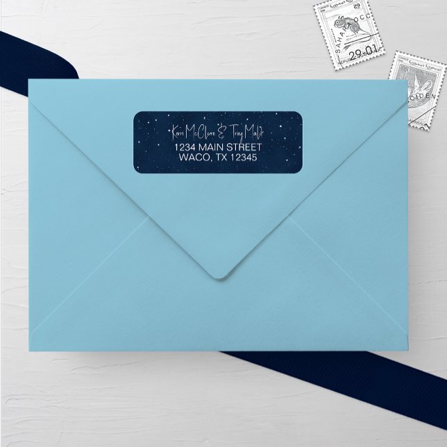 Rücksendeadresse für Starry Night Wedding (Von Creator hochgeladen)