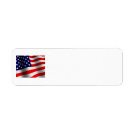 Rücksendeadresse für US-Flag