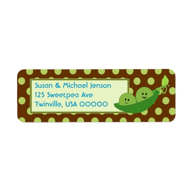 Rücksendeadresse für zwei Boys (Vorne)