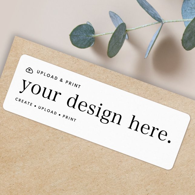 Rücksendeadresse Label für das Design Upload (Versatile return address mailing labels for business, events, weddings, special occasions & more!)