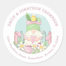 Rücksendeadresse niedlicher Ostergenom Aquamarin r