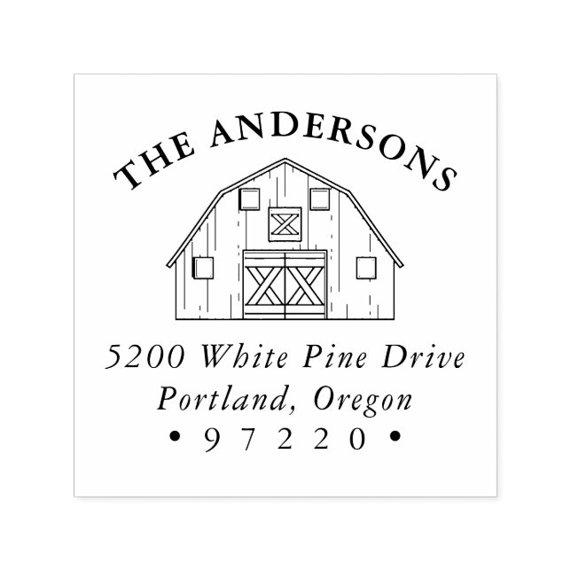 Rücksendeadresse Permastempel (Design)