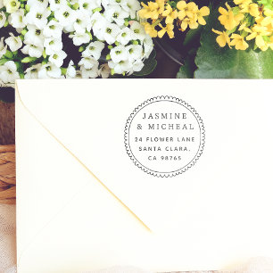 Rücksendeadresse Permastempel