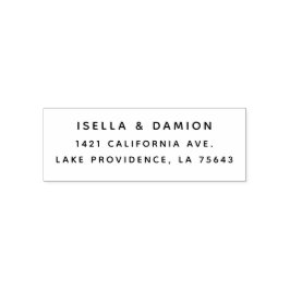 Rücksendeadresse Permastempel