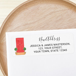 Rücksendeadresse "Red Door New Address"