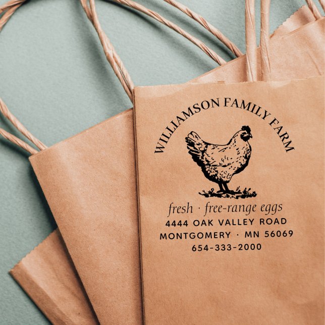 Rücksendeadresse/Telefonische Briefmarke für Eierk Permastempel (Von Creator hochgeladen)