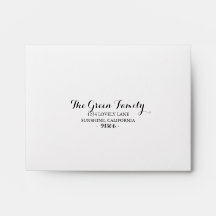 Rücksendeadresse-Umschlag für UAWG