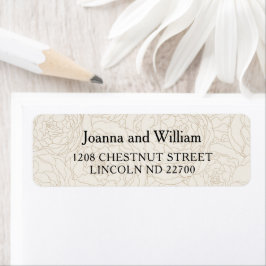 Rücksendeadressen-Aufkleber