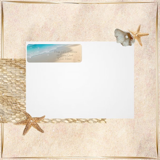 Rücksendeadressen-Aufkleber bei Hochzeiten am Stra (Von Creator hochgeladen)