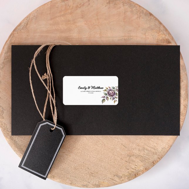 Rücksendeadressen-Aufkleber für die Lila Rose Adressaufkleber (Von Creator hochgeladen)