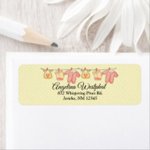 Rücksendeadressen-Aufkleber für Zuckerkleidung und