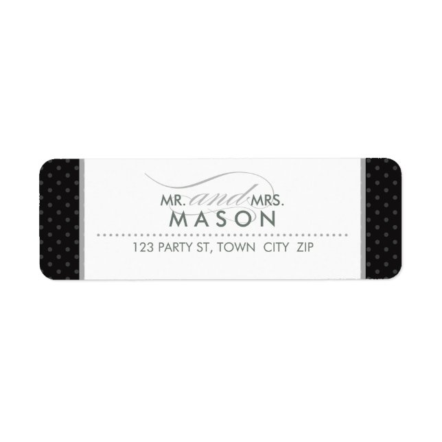 RÜCKSENDEADRESSEN-AUFKLEBER: Mod Spot 7 (Vorne)