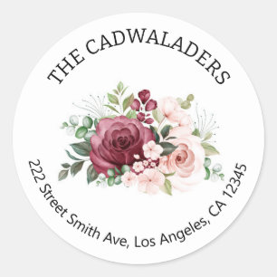 Rücksendeadressen-Aufkleber Runder Aufkleber