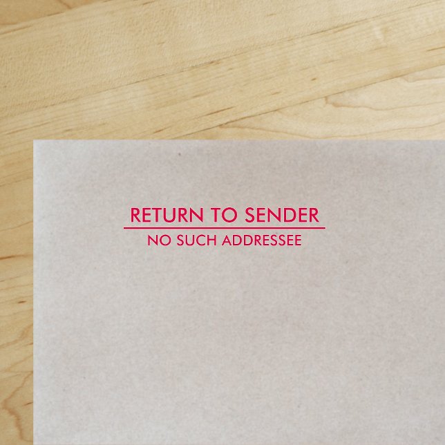 Rücksendung an den Absender / Kein Empfänger Permastempel ("Everyday is abundantly beautiful." 
Sincerely Best Wishes from Lucky Design World)