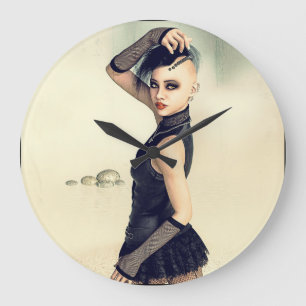 rücksichtslos große wanduhr