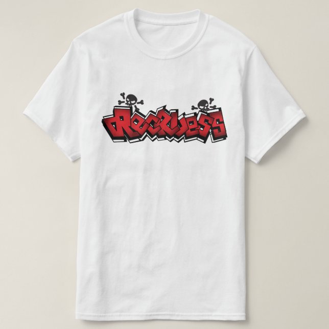 Rücksichtsloses Leben  T-Shirt (Design vorne)