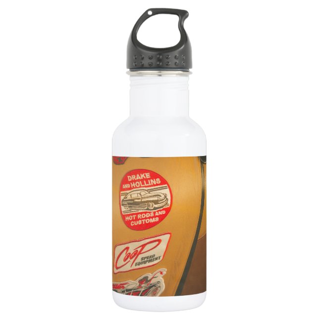Rücksitzaufkleber Trinkflasche (Vorderseite)
