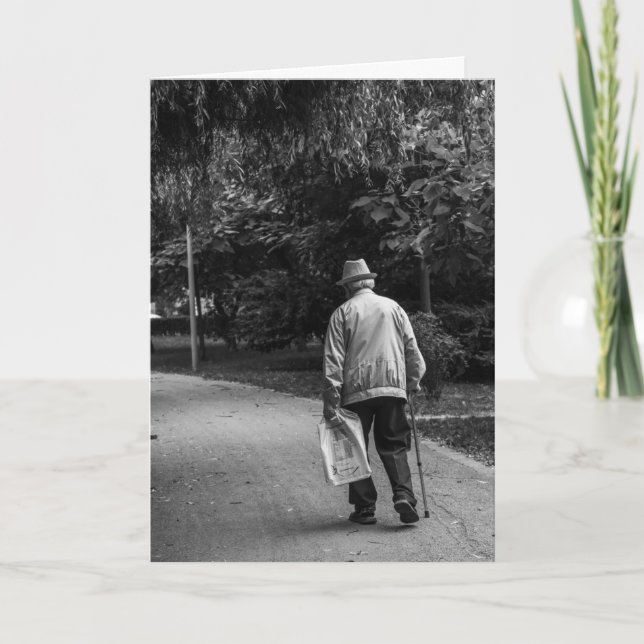 Rücktrittskarte Karte (Vorderseite)