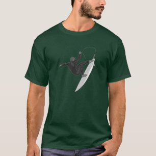 Rückwärtiger Wipeout T-Shirt