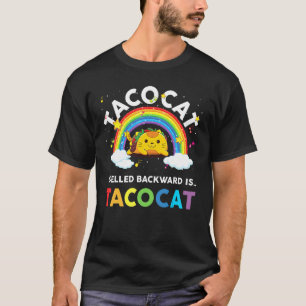 Rückwärts Geschrieben Ist Tacocat Taco Cat Kleink T-Shirt