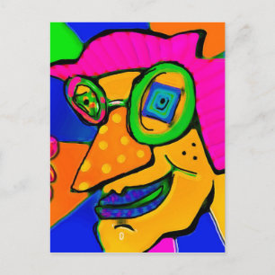 rückwärts postkarte