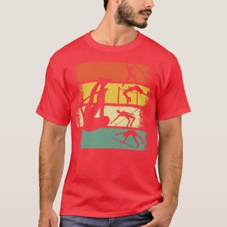 Rückwärtsgang des Poles Vintag 3 T-Shirt