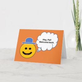 Rückwärtskarte Feiertagskarte