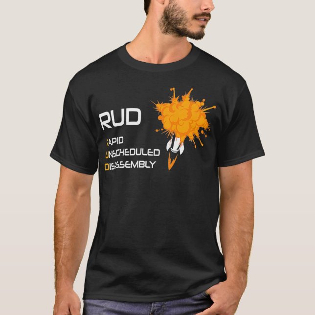 RUD Rasche, unplanmäßige Zerlegung T-Shirt (Vorderseite)