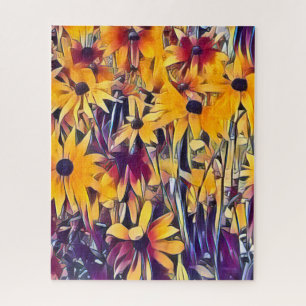 RUDBECKIA-BLUME PUZZLE