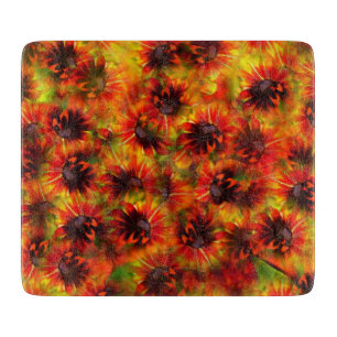 Rudbeckia Cutting Board Schneidebrett