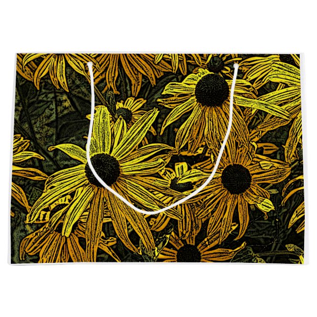 RUDBECKIA GROßE GESCHENKTÜTE (Vorderseite)