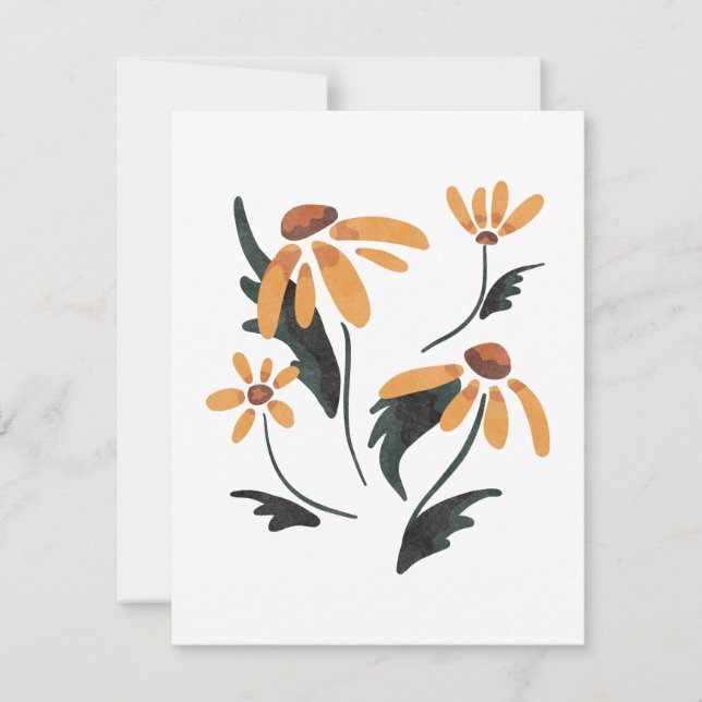 Rudbeckia Hirta Black-Mit Augen Susan-Ästhetische  (Vorderseite)