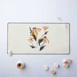 Rudbeckia Hirta Black-Mit Augen Susan-Ästhetische  Schreibtischunterlage