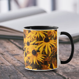 Rudbeckias Black-Mit Augen Susans Yellow Coneflowe Tasse