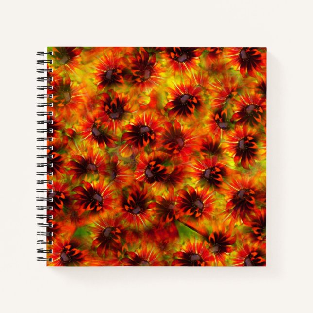 Rudbeckias Galore-Notebook Notizbuch (Vorderseite)