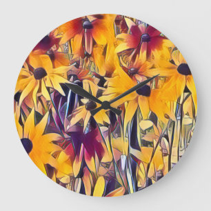 RUDBECKIAS GROßE WANDUHR