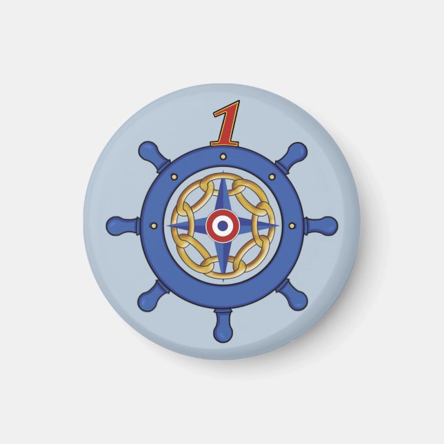 Rudder Logo Magnet (Vorne)