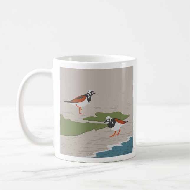 Ruddy Turnstone Tasse (Links)