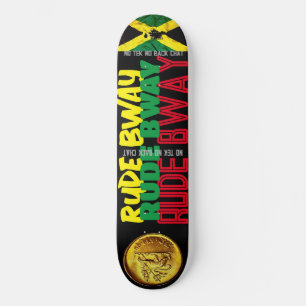 RUDE BWAY 8 1/4" Skateboard Deck