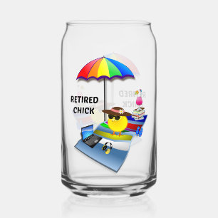 Rüde Chick, immer so Niedlich, Dosenglas