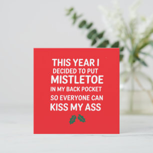 Rude Christmas Funny Weihnachten Unglaublich witzi