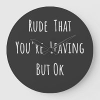 Rude, dass du Verlasse, aber ok - Funny New Job,