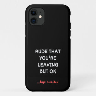 Rude, dass du Verlasse, Viel Glück finden besser Case-Mate iPhone Hülle