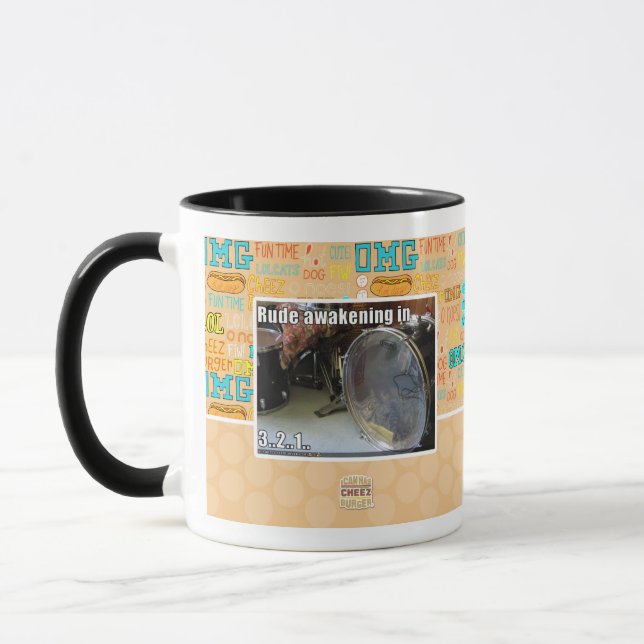 Rude Erwachen in Tasse (Links)