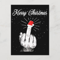 Rude frohe Weihnachten Mittelfinger Xmas Ugly