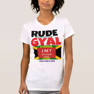 RUDE GYAL. Frauen Bella+Canvas Slim Fit T-Shirt