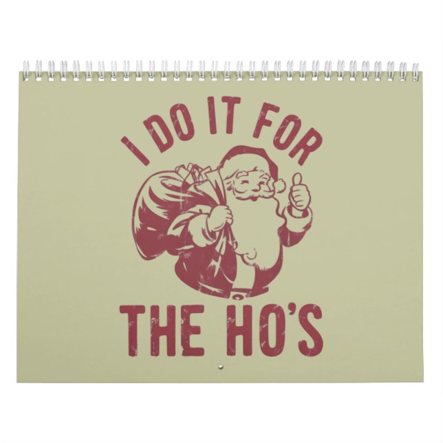 Rude Weihnachten Weihnachtsfeier Ich mache es für  Kalender (Titelbild)