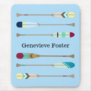 Ruder im Vintage-Stil Mousepad
