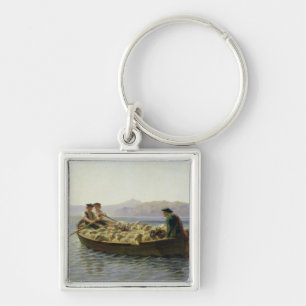 Ruderboot, 1863 schlüsselanhänger